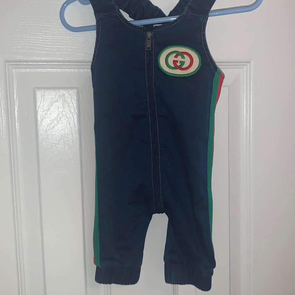 Unisex Baby Gucci Romper